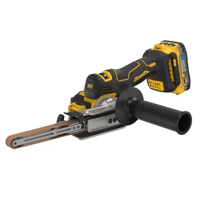Image of DeWalt DCM200E2T GB 18V XR Cordless Brushless Band File with 2 x 1.7Ah Powerstack Batteries, Charger &amp; Case