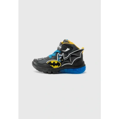 Image of Geox J CIBERDRON BOY BATMAN boys&#039;s Children&#039;s Shoes (High top Trainers) in Black