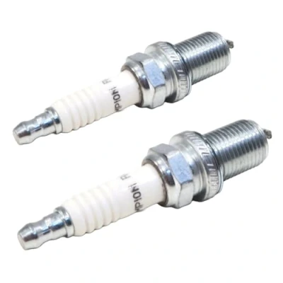 Image of (Pack of 2) Champion Spark Plugs for John Deere M78543, M87543, RC12YC Engine