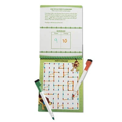 Image of Melissa &amp; Doug Wipe Off Activity Pad Animals Pads Travel Age +6 years Gift for Boy or Girl