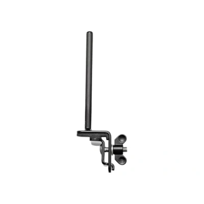 Image of Meinl Percussion Cowbell Bassdrum Holder Mount for Cowbells on Bass Drum Rim Steel, Black (MC STBD)