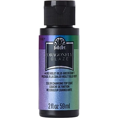 Image of PLAID ENTERPRISES, INC. FOLKART Color VIO/BLU/GR, Violet, Blue, Green Shift, 2oz/59ml