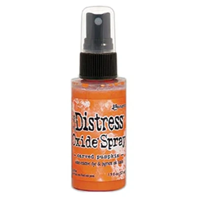 Image of Ranger Tim Holtz Distress Oxide Spray Carved Pumpkin, Orange, 57 ml