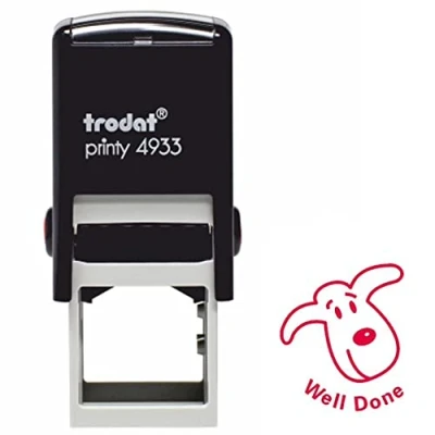 Image of Trodat 61743 Classmates Education Stamp Well Done, 23 x mm