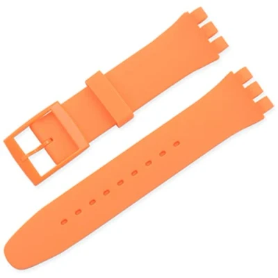 Image of BBZ 12MM Silicone strap Compatible with Swatch Watch