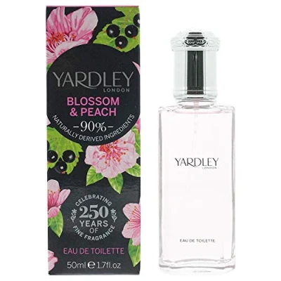 Image of Yardley London Cherry Blossom and Peach Eau de Toilette50ml