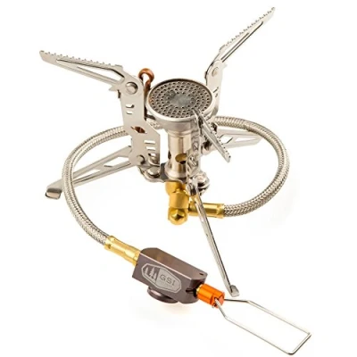 Image of GSI Outdoors Uni Pinnacle 4 Seasons Hose Gas Stove 2600 Watt, Silver, M.