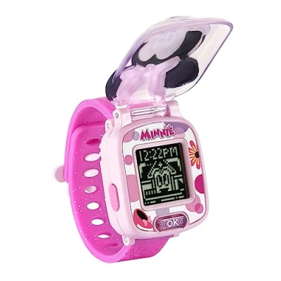 Image of Vtech 80 554260 Disney Junior Minnie Mouse Learning Watch, Multicolor