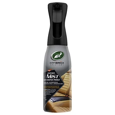 Image of Turtle Wax Hybrid Solutions Leather Cleaner &amp; Conditioner Misting Spray, Car Seats, Interiors, Sealed Furniture, Vinyl UV Protection