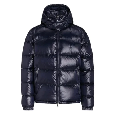 Image of Polo Ralph Lauren Men&#039;s Gloss Down Jacket (UK, Alpha, XL, Regular, Navy)