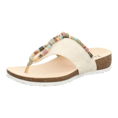 Image of Think! Women&#039;s Julia_3 000211 Sustainable Toe Posts, 1000 Ivory Estate, 6 UK