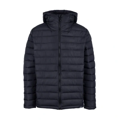 Image of DLX Mens Gerald Eco Friendly Padded Jacket (Black) Size Large