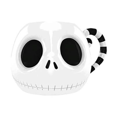Image of Pyramid NBX Jack&#039;s Head Mug 3D 300ml, White Black