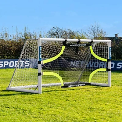 Image of FORZA Pro Football Goal Target Sheets Four Corner Shooting Targets (12ft x 6ft) Sheet Only