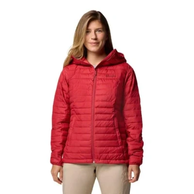Image of Columbia Women&#039;s Silver Falls 2 Hooded Jacket, Puffer Daredevil, S