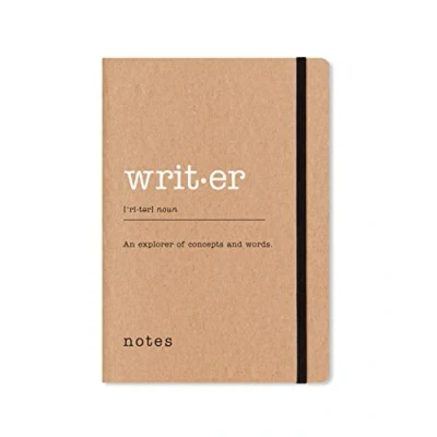 Image of Letts Eco Writers Words A5 Dotted Notebook Kraft