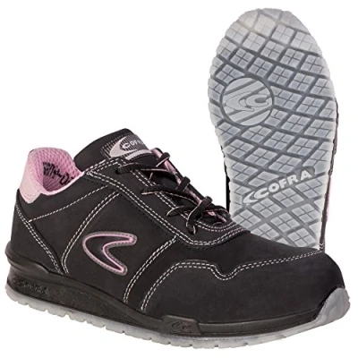 Image of Cofra 78500 010.W41 Size 41 S3 SRC &quot;Alice&quot; safety Shoes Brown EN certified