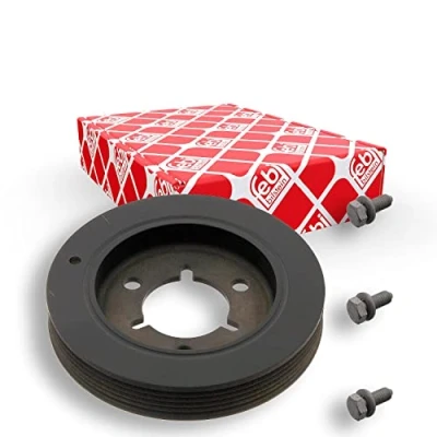 Image of febi bilstein 33797 Pulley decoupled, for crankshaft with screws, pack of one