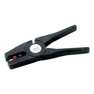 Image of Bahco 3419 B Self Adjusting Wire Stripping Pliers, Black, 145 mm
