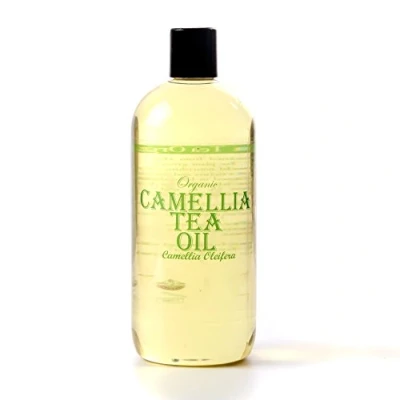 Image of Mystic Moments Organic Camellia Tea Carrier Oil 1 Litre Pure &amp; Natural Perfect For Hair, Face, Nails, Aromatherapy, Massage and Dilution Vegan GMO Free