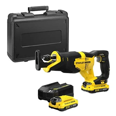Image of Stanley FatMax SFMCS310D2K QW Universal Brushless Saw V20 with Battery 18 V, 2.0 Ah