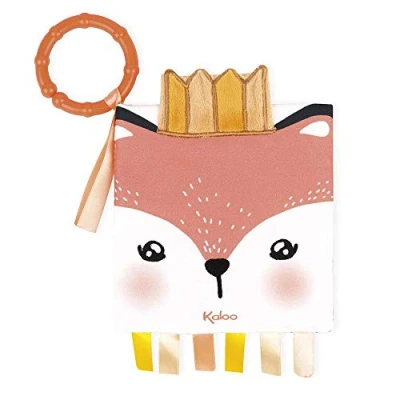Image of Kaloo K962782 Soft Activity Book, The Angry Fox