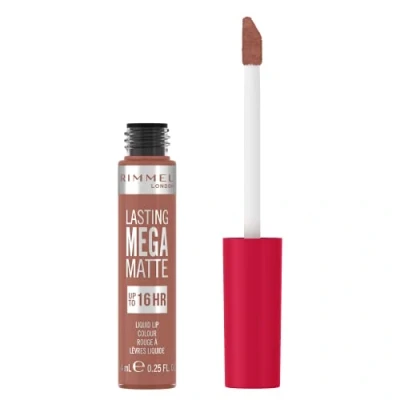 Image of Rimmel London Lasting Mega Matte Liquid Lipstick, Long Lasting, Hydrating, Vegan Formula 700 Be my Baby, 7.4ml