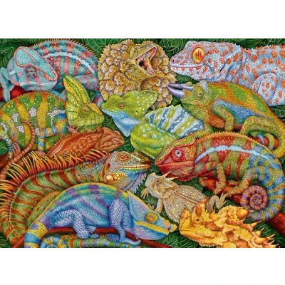 Image of Ravensburger Riveting Reptile Animals 300 Piece Jigsaw Puzzle for Kids Age 9 Years +