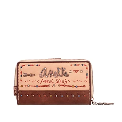 Image of Anekke Women&#039;s Medium RFID Wallet Hard Ticket, Multicoloured, ESTÁNDAR