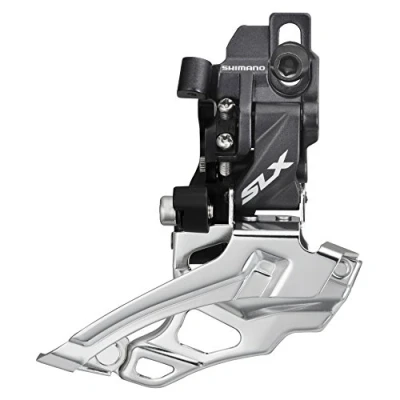 Image of Shimano SLX FD M676 Direct Mount Double Front Derailleur Grey, 10 Speed