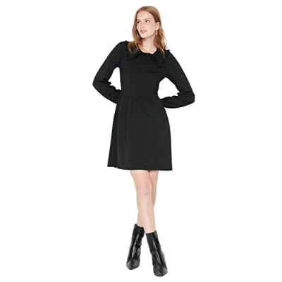 Image of Trendyol Dress Black A line