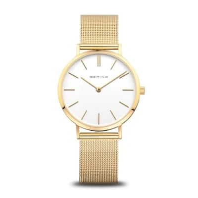 Image of BERING Women Analog Quartz Classic Collection Watch with stainless steel Strap and Sapphire Crystal 14134 331