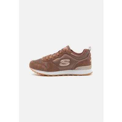 Image of Skechers OG 85 Trainers, Women&#039;s, Size: 4, Chocolate/ rose gold shoes