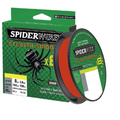 Image of Spiderwire Stealth Smooth 8 Code Red 6.0kg 0.07mm 150m