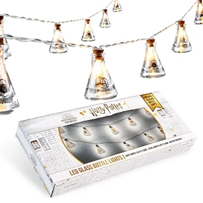 Image of Harry Potter Potion Bottle String Lights, 10 LED Lights 1.65M/5.4Ft, Indoor for Bedroom Decor (warm white), Gifts