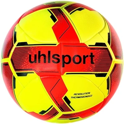 Image of uhlsport Revolution Thermobonded Football Match Ball for Adults Thermally Bonded with Durable Material FIFA Quality PRO Certified