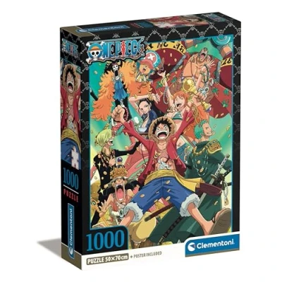 Image of CLEMENTONI 1000 el. Compact Anime One Piece [PUZZLE]