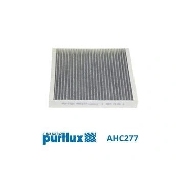Image of V30311052 Pollen Filter PURFLUX AHC277 Activated Carbon 215mm 25mm SMART: Fortwo II Coupe, Convertible