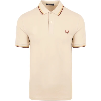 Image of Fred Perry Polo M3600 Ecru W55 Beige Off White size M