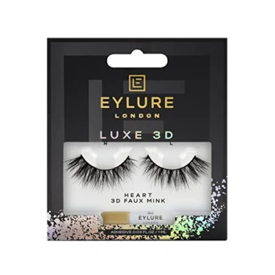 Image of Eylure Luxe Faux Mink Heart False Lashes