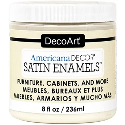 Image of Americana Décor Satin Enamels Bottle Paint, Acrylic, Neutral Beige, 7 x 8 cm