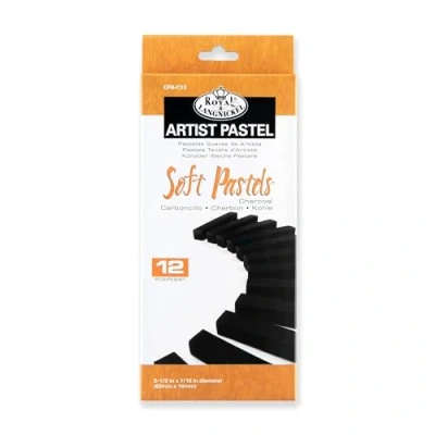 Image of Royal &amp; Langnickel Charcoal Blocks (Pack of 12)