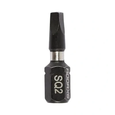 Image of 3x TIMCO Impact Driver Bits SQ 2SQ25X6 Pack of 10