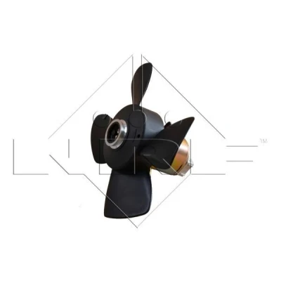 Image of 323959455, 323959455B, 327959455, 327959455A, 330959455 Cooling fan NRF 47590 275mm 12V 150W without radiator shroud VOLKSWAGEN: Transporter 4