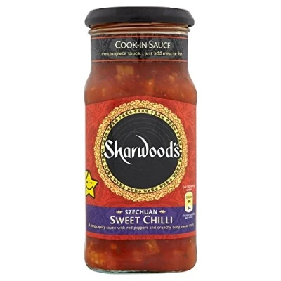 Image of Sharwood&#039;s Cooking Sauce Sweet Chilli &amp; Red Pepper (425g) Pack of 6