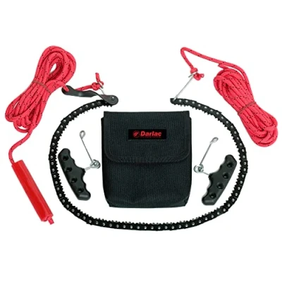 Image of Darlac Pocket Chainsaw Bi Directional Hand Made with High Carbon Steel Lightweight and Easily Portable