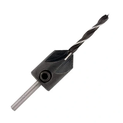 Image of UK Drills 6.0mm Wood Countersink Drill Bit Drilling Hole Cutter Woodworking