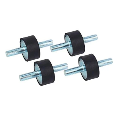 Image of 4pcs 30 * 15 M8*23 Anti Vibration Rubber Isolator Mounts Air Compressor Pump Shock Absorber with Screws mount