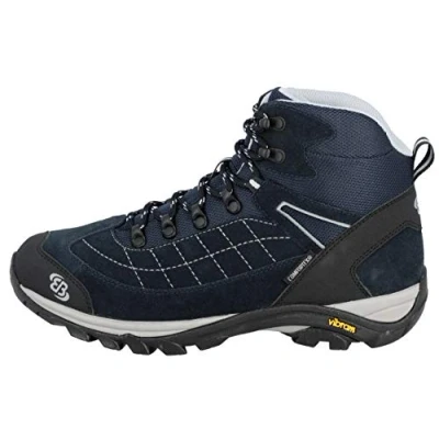Image of Brütting Unisex Adults&#039; Mount Crillon High Outdoor &amp; Trekking Shoe, Blue (Navy/Grey), 6 UK