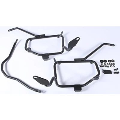 Image of Givi Side Case Rack (Holder) Steel Pipe Suzuki DL 650 V Strom Build Year 2004 Onwards Black